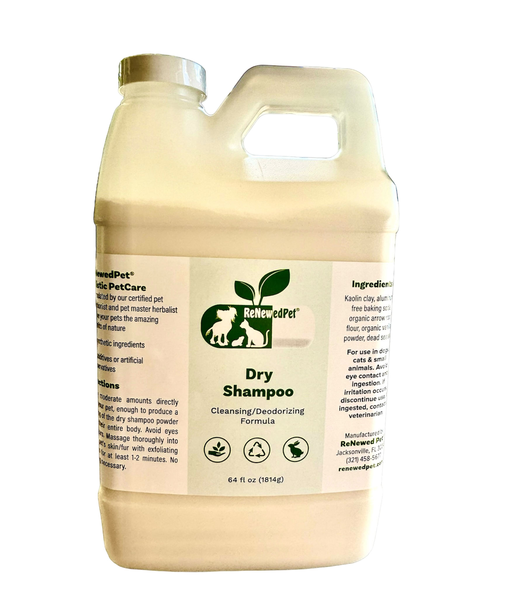 4-ALL PETS DRY SHAMPOO