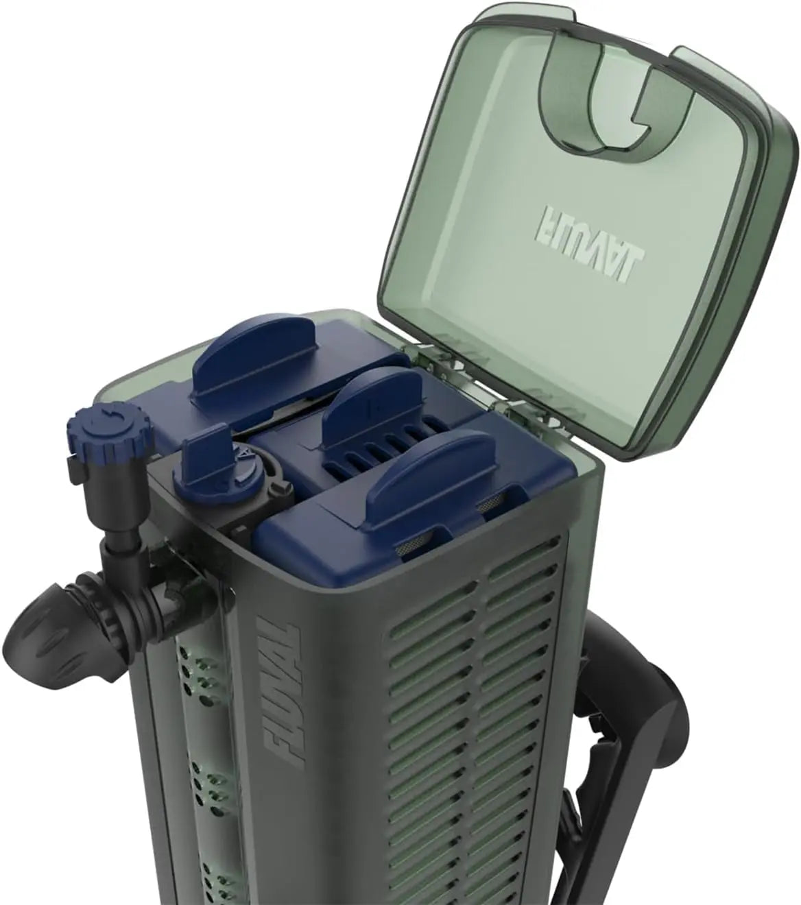 Fluval U3 Underwater Aquarium Filter 3 Stage 40 Gal Fresh Salt