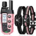 Remote Dog Training Collar for 2 Dogs, 3300ft Waterproof Rechargeable